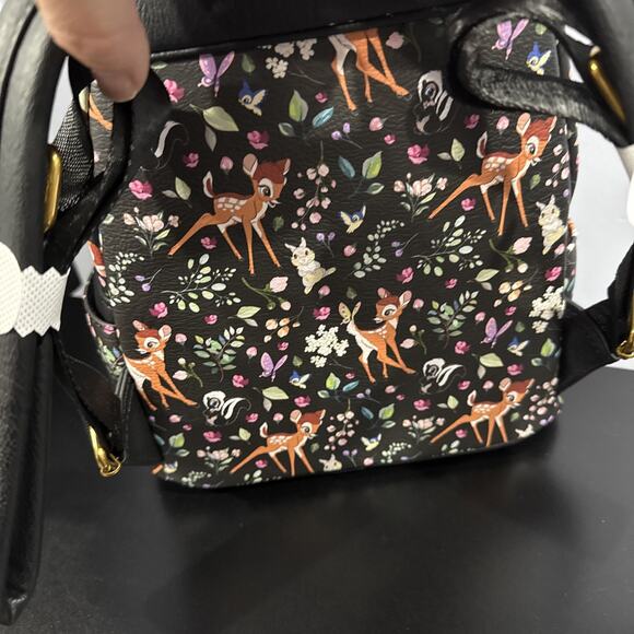 Bambi & Forest Friends Floral Mini Backpack Disney Parks Loungefly NWT